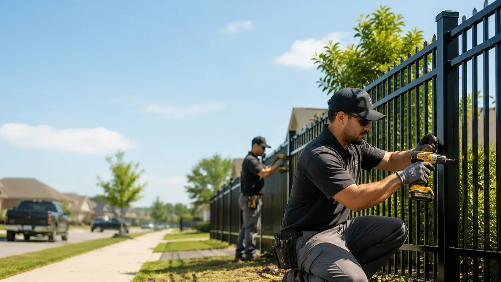 Metal Fence Installation in Felton, CA